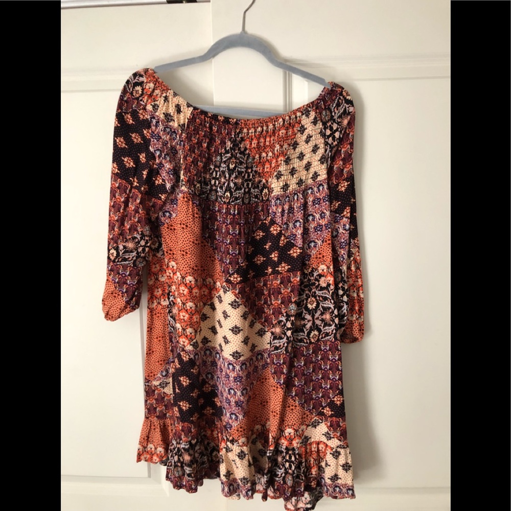 Off the shoulder dress